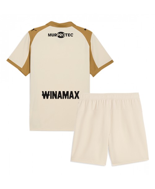 Günstige RC Lens 3rd trikot Kinder 2025-26 Kurzarm (+ Kurze Hosen)